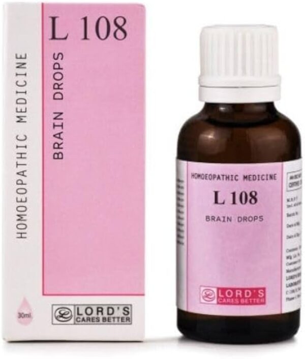 Lords L 108 Brain Drops - 30ml