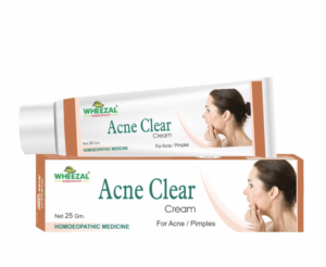 Wheezal Acne Clear Cream - 25 gm
