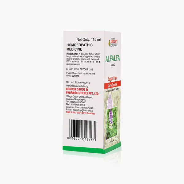 ALFALFA TONIC (SUGAR FREE)