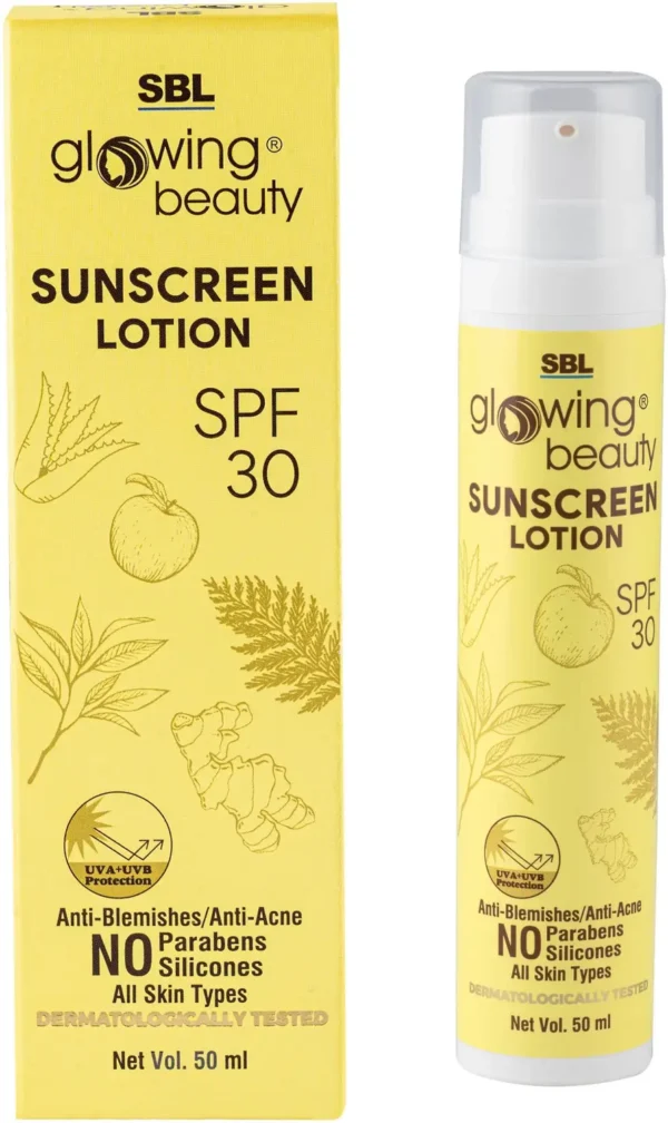 SBL Glowing Beauty Sunscreen Lotion SPF 30 - 50 ML