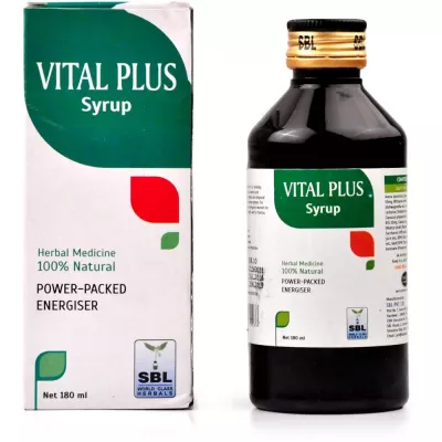 SBL Vital Plus Syrup - 180 ML
