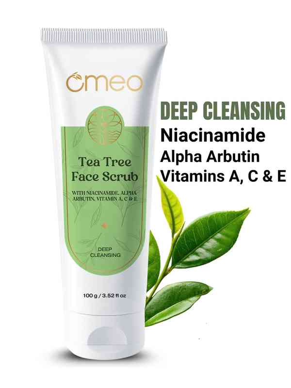 Bjain Omeo Tea Tree Face Scrub