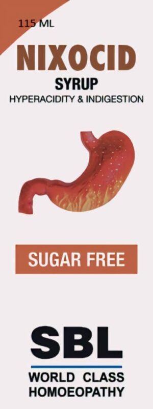 SBL Nixocid Syrup [Sugar Free] - 115 ML