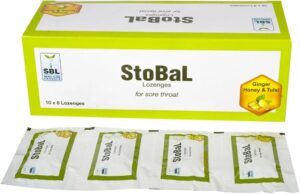 SBL Stobal Lozenges - box of 10 strip of 8