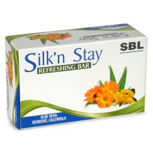SBL Silk N Stay Refreshing Bar Aloevera, Berberis & Calendula - 75 gm