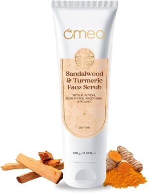 Bjain Omeo Sandalwood & Turmeric De-Tan Face Scrub