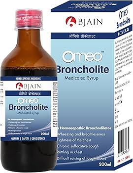 Bjain Omeo Broncholite Medicated Syrup