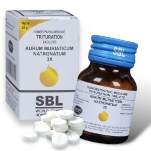 SBL Aurum Muriaticum Natronaturm 3x - 25 gm