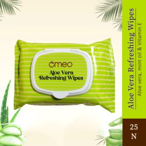 Omeo Aloe Vera Refreshing Wipes