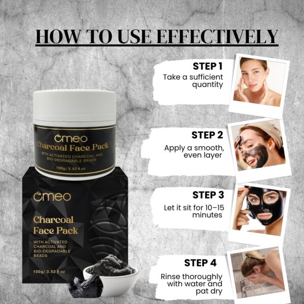 Bjain OMEO CHARCOAL FACE PACK 100GM