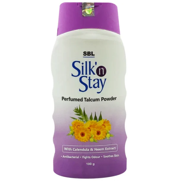 SBL Silk n' Stay Talcum Powder - 100 gm