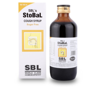 SBL Stobal Cough Syrup Sugar Free - 180 ML