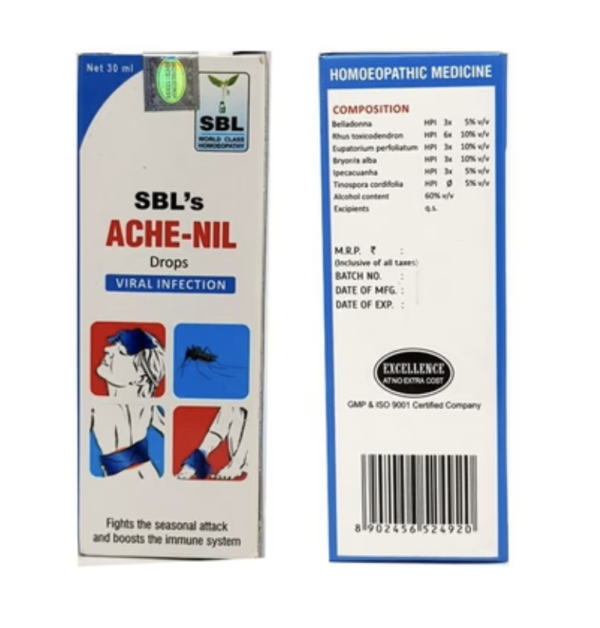 SBL’s Ache- Nil Drops - 15 ml