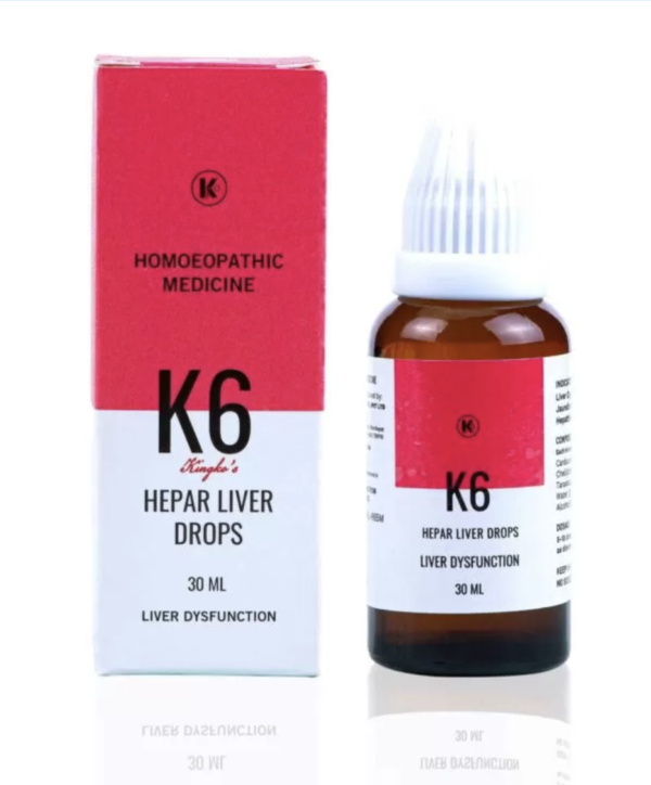 K6 Hepar Liver Drops - 30 ML