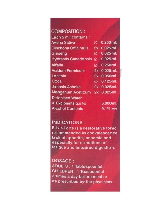 Lord's Elixir-Forte Restorative Tonic