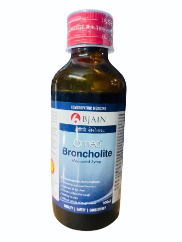 Bjain Omeo Broncholite Medicated Syrup