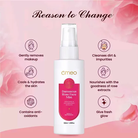 Bjain Omeo Damascus Rose Face Mist