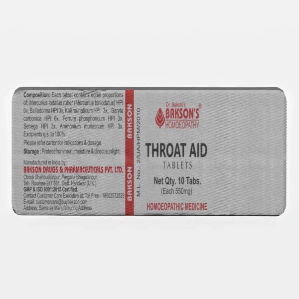 THROAT AID TABLET