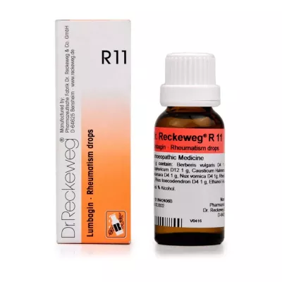 Dr. Reckeweg R11 Rheumatism Drop | For Pain Relief | Effective for Sprains and Strains| Bone, Joint & Muscle Care