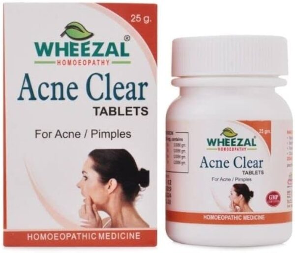Wheezal Acne Clear Tablets