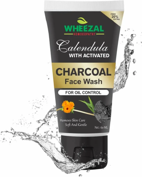 WHEEZAL Activated CHARCOAL FACE WASH 100 ML