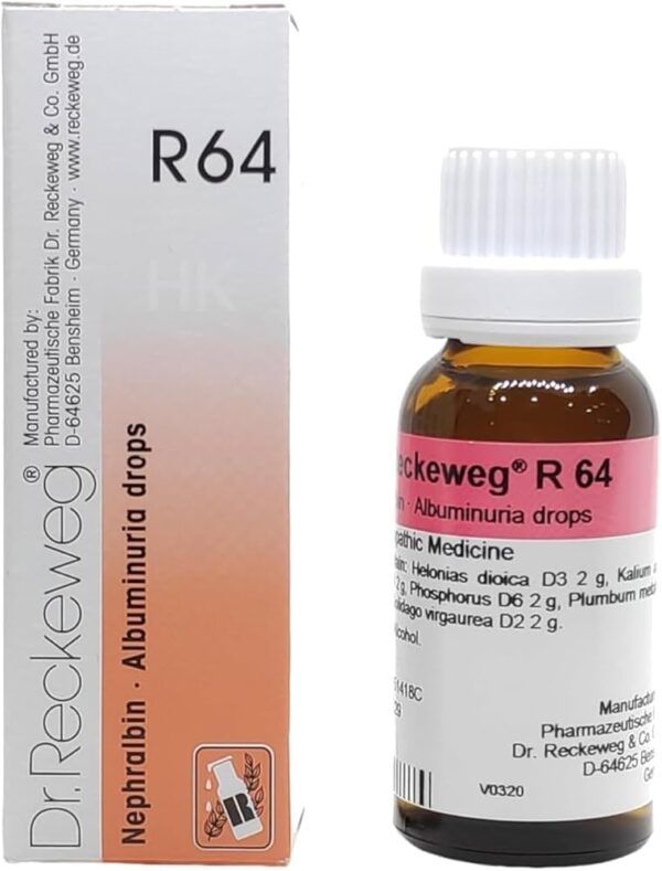 Dr. Reckeweg R64 Albuminuria Drop