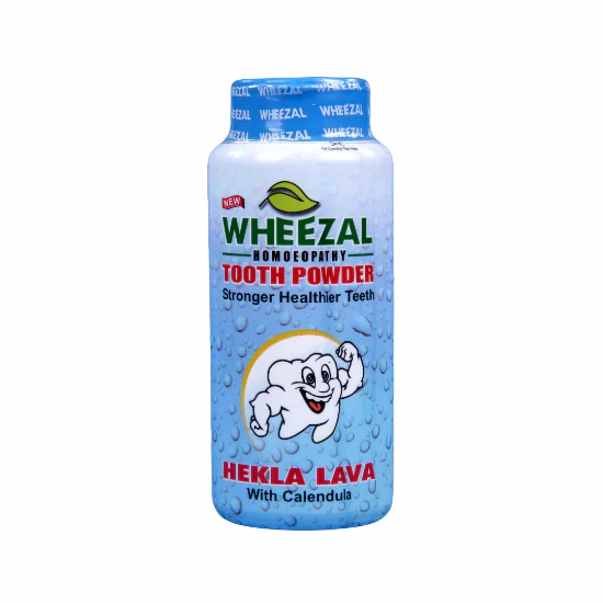 Wheezal Hekla Lava with Calendula Tooth Powder