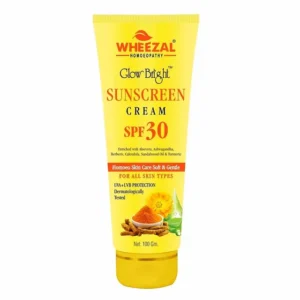 WHEEZAL GLOW BRIGHT SUNSCREEN CREAM (SPF 30)