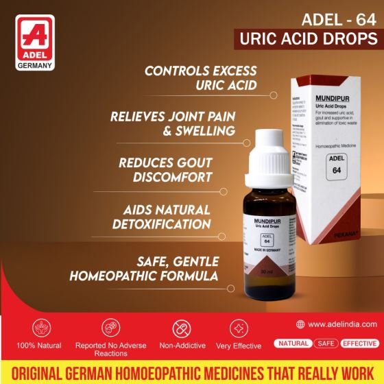 ADEL 64 - Uric Acid Drops