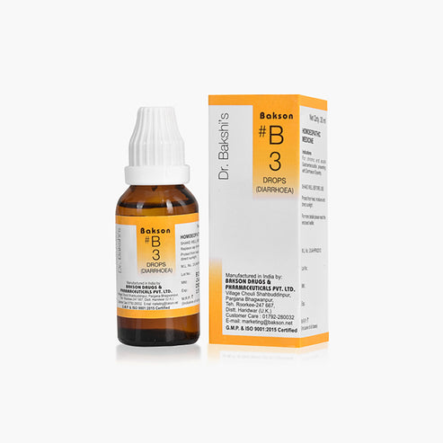 B3 DROPS (DIARRHOEA)