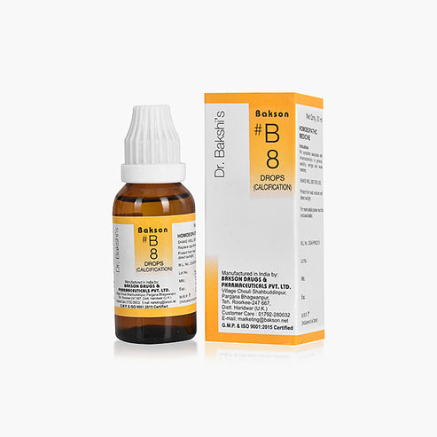 B8 DROPS (CALCIFICATION)