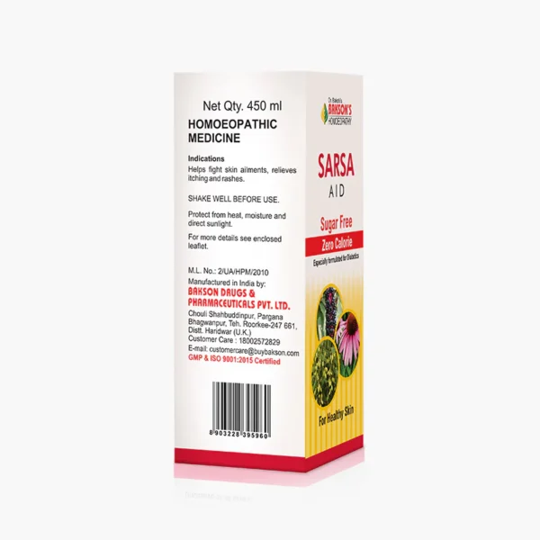 SARSA AID (SUGAR FREE)