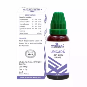 Wheezal Uricada Uric Acid Drop