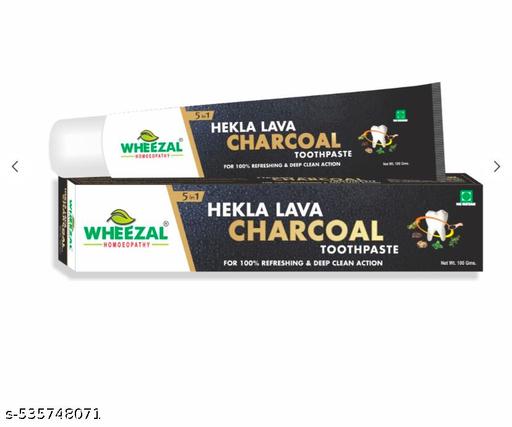 Wheezal Hekla Lava Charcoal Toothpaste