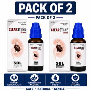 SBL CLEARSTONE DROP PACK OF 2