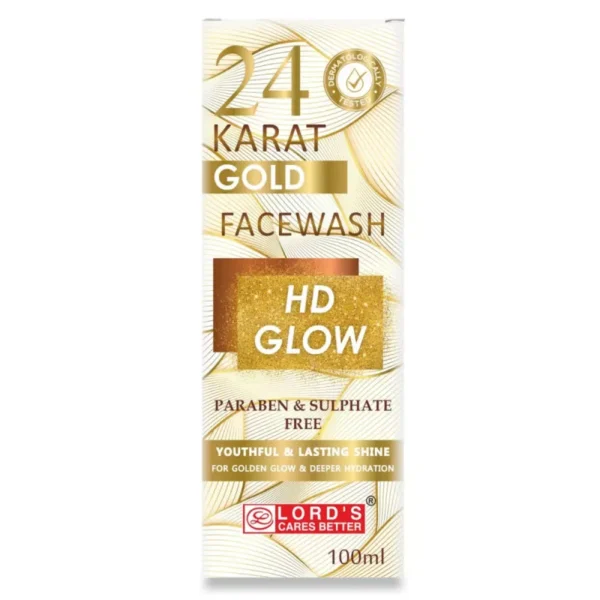 Lords 24 karrot gold HD FACE WASH