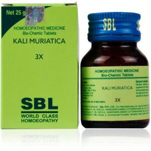 SBL Kali Muriaticum Biochemic Tablet