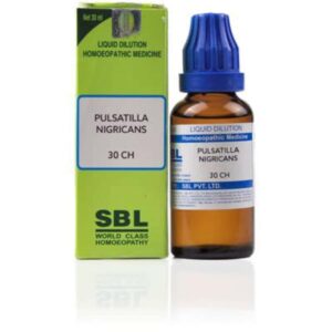 SBL PULSATILLA 30 DILUTION 30 ML